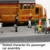YANGWEN 1:100 HO Scale Models People Set, Miniature People Model