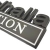 2pcs Valhalla Edition Metal Car Truck Bumper Emblem 3D Badge