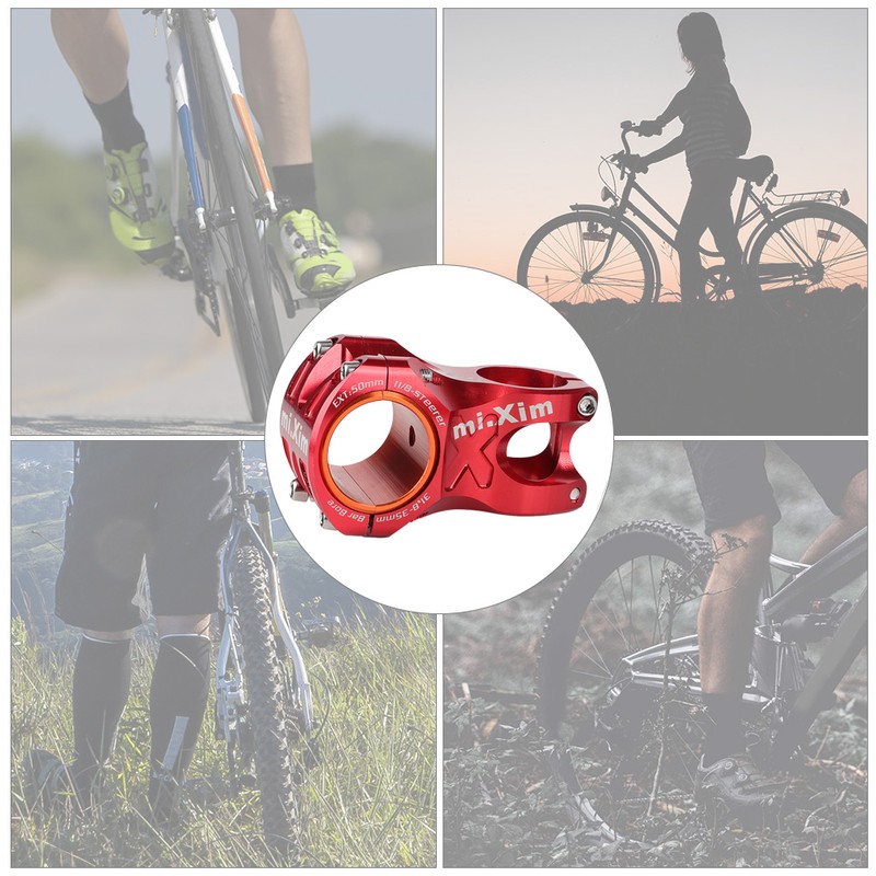 31.8*50mm Aluminium Alloy Short Bike Bar Handlebar Stem Riser Bicycle