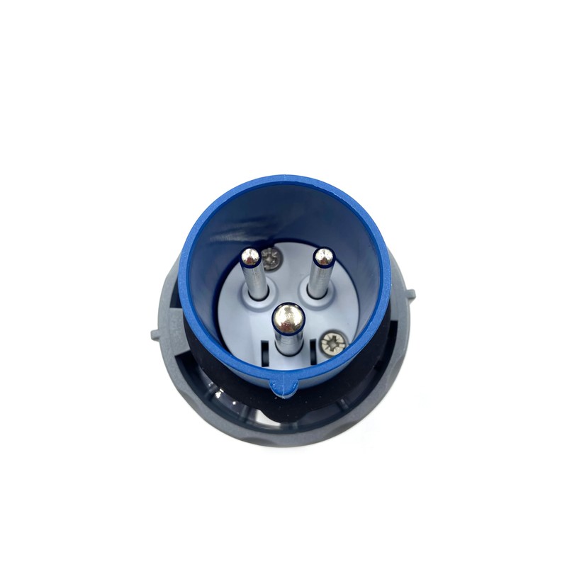 CEE Waterproof Industrial Connector Male Plug 3Pin 16A 220-250V 2P+E