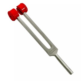 CYNAMED USA PREMIUM RED Tuning Fork With Weights - C 128 - SURGICAL MEDICAL INSTRUMENTS