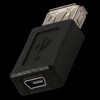 tunghey 5 Pack USB 2.0 A Female to USB B