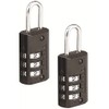 Master Lock Black Set Your Own Combination Luggage Lock, Custom