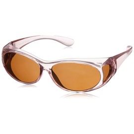 Polarized Lens, UV Protection, Soft Shape, Stylish, Over Glass, Rose 7165-03