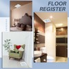Datanly 6 Pcs Air Ceiling Vent Covers 3 Way Sidewall