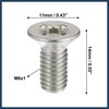 INFINAUTO 4pcs Brake Disc Rotor Screws Bolts Kit 93600-06014-0H for