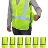 High Visibility Safety Vest - ANSI/ISEA Class 2 - Neon
