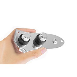 920D Custom JB-CON-CH/BK Upgraded Dual Pickup Bass Concentric Control Plate