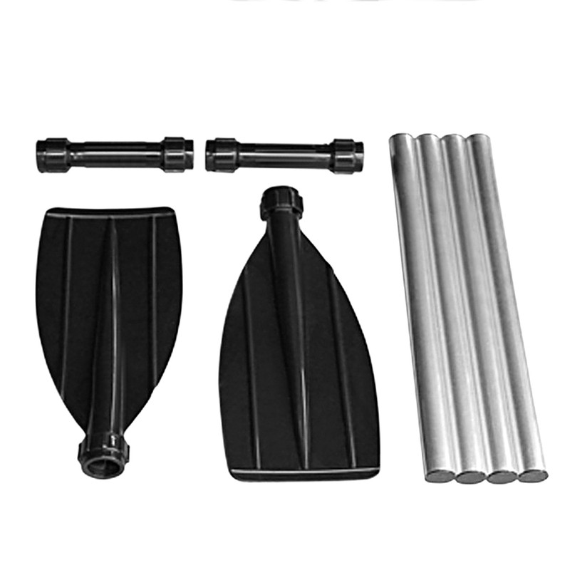 125cm Kayak Paddles Aluminum Magnesium Alloy Lightweight Paddles Detachable Kayaking