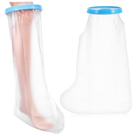 ORFOFE Leg Cast Cover Waterproof Shower Leg Protector Cast Shower Cover for Injured Foot