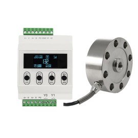 High Precision Load Cell Sensor with Signal Transmitter Amplifier,Display Signal Output RS485 0-5V 0-10V 4-20mA (0-1000KG with Amplifier)