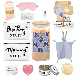 Amgkonp New Mom Gifts & Baby Gift,11 Pcs Pregnancy Gifts for First Time Mom,New Mom Care Package After Baby,Baby Boy Gifts,New Born Baby Gift for Expecting Mom to Be