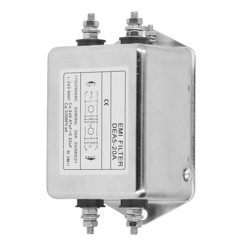 Noise Suppressor Power EMI Filter Single Phase Line Conditioner AC115V