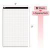 Mr. Pen- Graph Paper Pad 17"x11", 4x4 Quad-Ruled Graph Paper,
