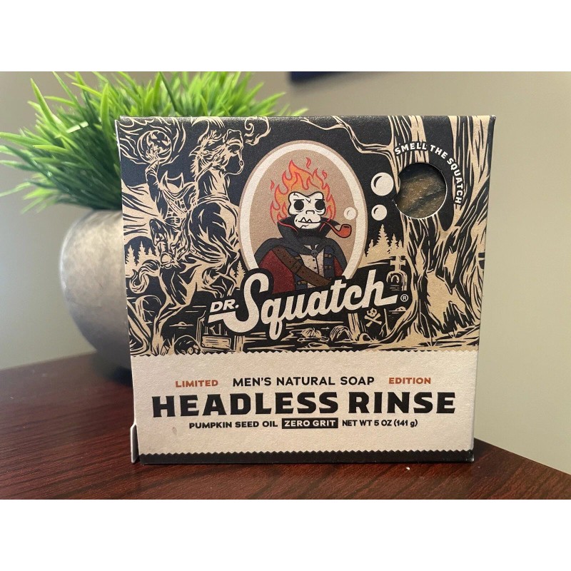Dr. Squatch Headless Rinse Limited Edition Soap - 1 Bar