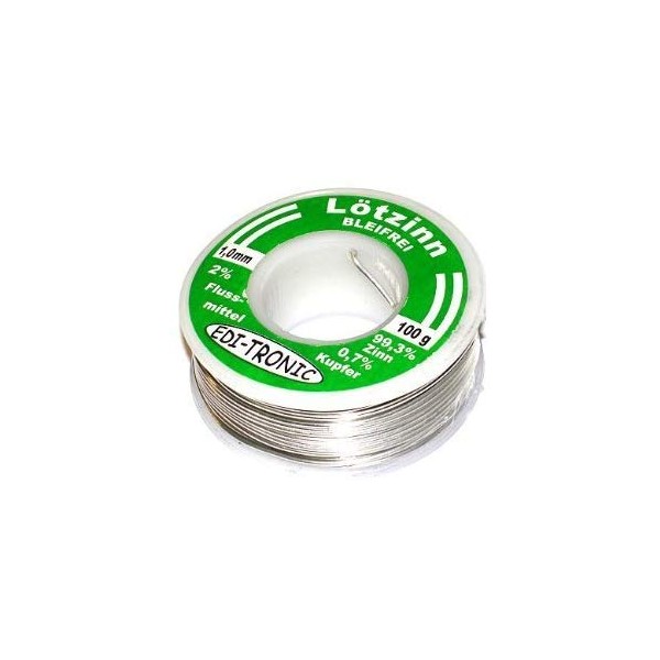 Lead-Free Electronic Solder Wire 1 mm 100 g