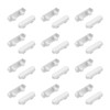ZYAMY 24PCS Window Drain Cover Replacement Plastic Accessories 40x10x6.5mm Glossy