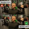 BOHUIZ Pack of 10 Grip Pads, Weight Training, Neoprene Grip