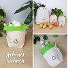 slowroom Vegetables Cotton, Practical and Attractive Garlic Storage Bag 15