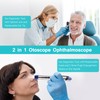 2 in 1 Otoscope and Eyes Diagnostic Tool Kit with