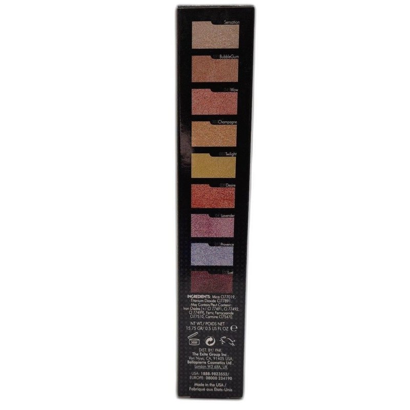 Bellapierre Eyeshadow ASTRID Shimmer Stack Natural Mineral Makeup 9 Color