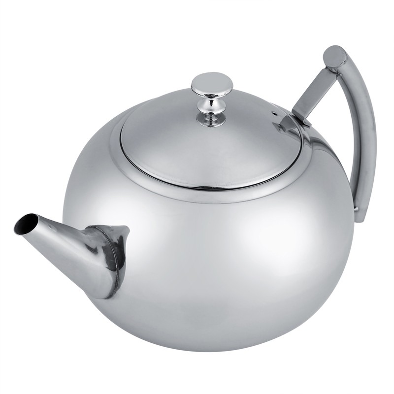 2L 201 Stainless Steel Teapot Coffee Tea Pot Kettle with