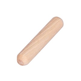Pack of 50 Cupboard Drawer Round Dowels 101339 Wood Ribbed Craft Pins Rods (M6 x 40)