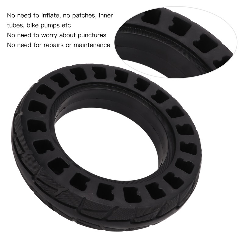 Electric Scooter Tire Explosion Proof Safety Honeycomb Replacement Rubber Electric
