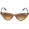 A.J. Morgan Women's Naughty Cateye Sunglasses, Tiger, 51 mm