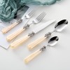 CATHYLIN REVERIE Collection 18/10 Stainless Steel Vintage Flatware set,Sliverware set,Dishwasher