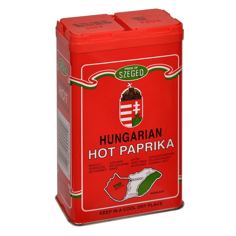 Szeged Hungarian Style Hot and Sweet Paprika Combo Pack of