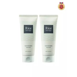 On The Body [온더바디]온더바디 라이스테라피 폼클렌징 어성초 150G x 2개 On The Body Rice Therapy Foam Cleansing Soapwort 150G x 2 [one color/free]