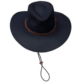 Foxfire Outback Trail Oilcoth Oilskin Rainier Hat Brown Small