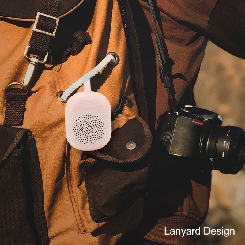 Portable Wireless Speaker 2 Connection Methods IPX4 Waterproof RGB Small