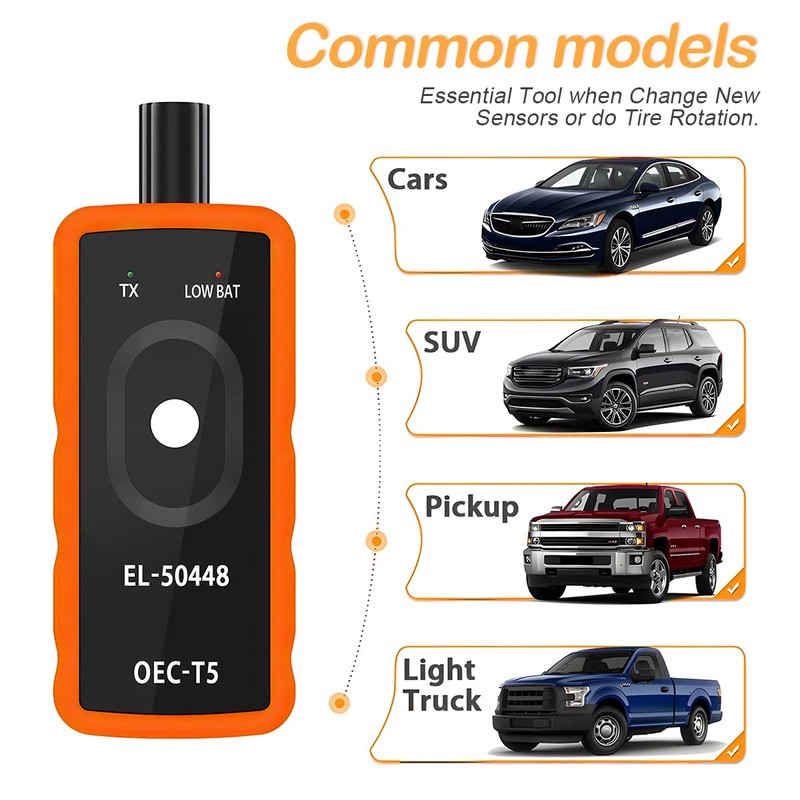TSUGAMI TPMS Relearn Tool for GM, Automotive Tire Pressure Monitoring