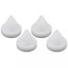 Unbranded 4PC For Honda Civic Accord Brake Clutch Pedal Stopper