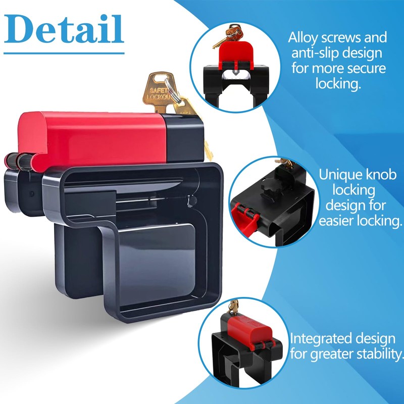 Young Dance Adjustable Ball Valve Lockout Device - OSHA Compliant