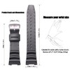 MCXGL Resin Watch Strap Compatible with Casio SGW-100 Waterproof Sports