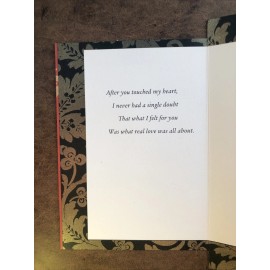 Valentine’s Day Greeting Card  “For My Husband With Love” New W Envelope