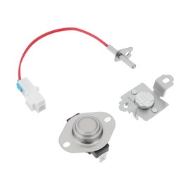 Be In Your Mind 1 Set Thermostat Replacement Thermal Fuse Thermistor 6931EL3003D 6323EL2001B 6931EL3001E Compatible with LG Dryers Replaces AP4440975