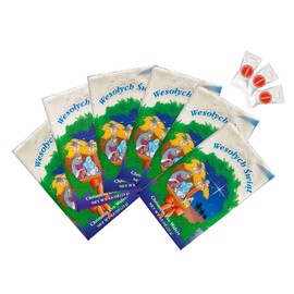 TRADITIONAL POLISH CHRISTMAS WAFERS OPLATKI Set of 30 (12 large & 18 small). Product of Poland. By GRANDA.