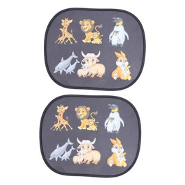 CHILDWEET 2pcs Window Sun Shade for Vehicle Side Electrostatic Car Sunshade for Uv Easy Application Removal for Families