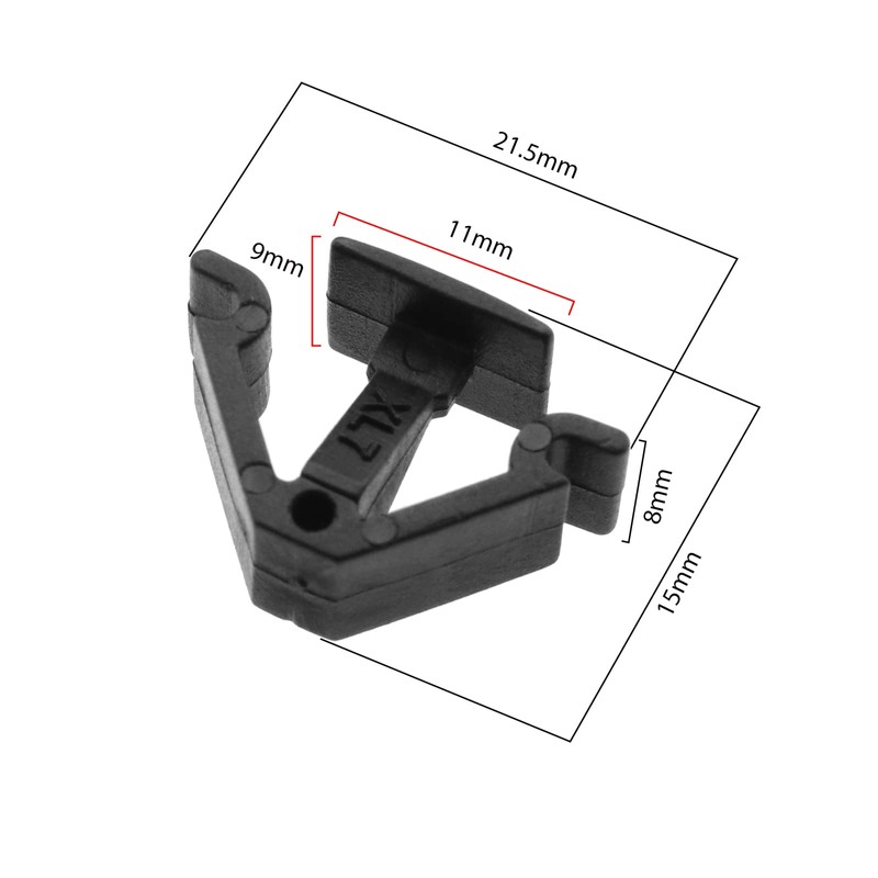 30PCS Headlining Roof Lining Plastic Trim Clips 7M0868563 Compatible with