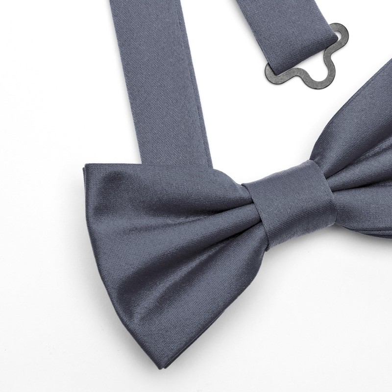 Ladeheid Children's Boys Bow Tie - Pre-Tied, Adjustable Band, Matte