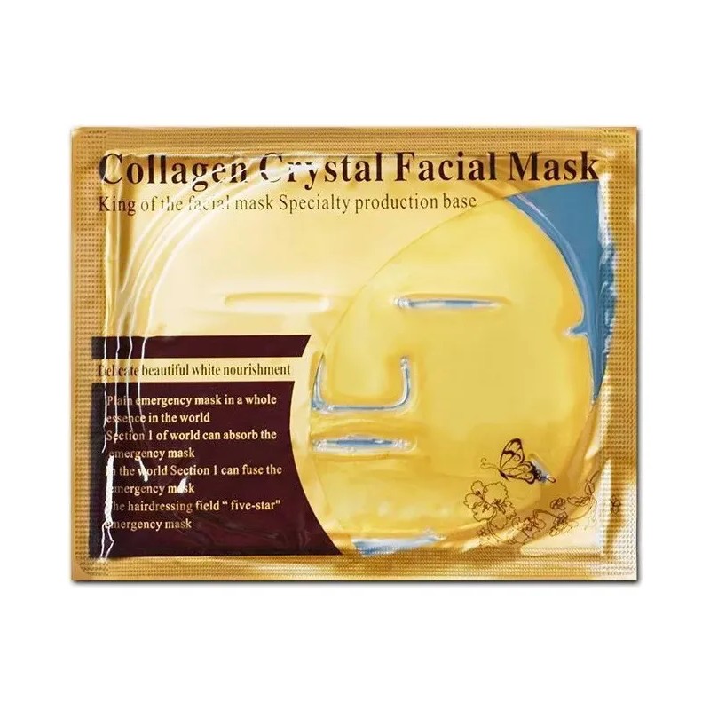 Mascarilla Oro Colageno Revitalizante Anti Edad 100 Pzs