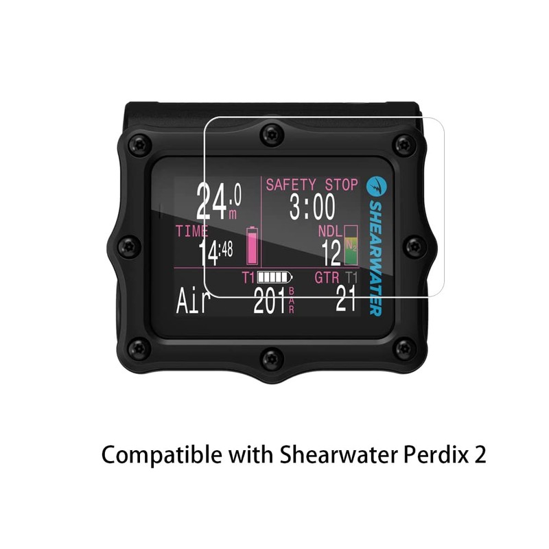 Zshion Screen Protector Compatible with Shearwater Perdix 2,Ultra-Thin Explosion-Proof Anti-Scratch