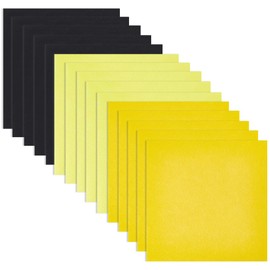 CRASPIRE 40Pcs 3 Colors Felt Fabric Sheet Squares Stiff Sheets Crafts Non Woven Felt Fabric Assorted Color for DIY Patchwork Sewing School Crafting Projects Party Decoration 12"x12"(30x30cm) 1mm Thick