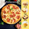 Berglander Pizza Wheel, Gold Titanium Plating Stainless Steel Pizza Cutter,