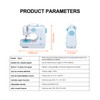 Mini Sewing Machine for Beginner,Sewing Machine Portable mini Electric Sewing