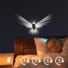 LED Magnetic Wall Night Light – USB Rechargeable No Drill